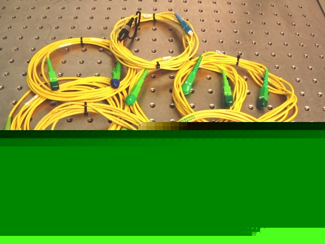 T30001 [7] fiber optic cables; various ends