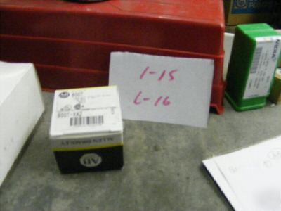 1 allen bradley contact block 800T-XA2