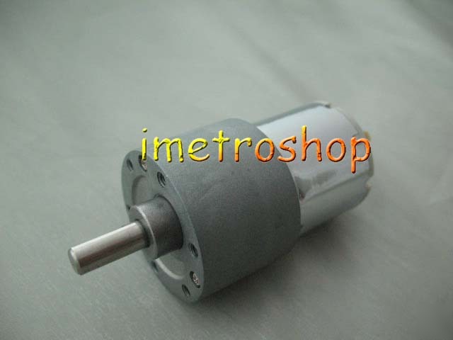 24V 34 rpm torque gear box dc motor for robot control