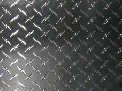 4'X8' diamond plate plastic sticker decal sheet 