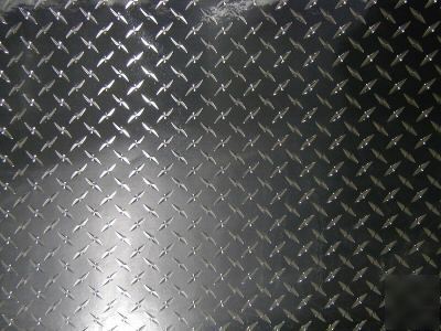 4'X8' diamond plate plastic sticker decal sheet 