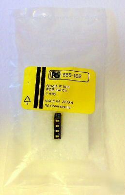 5 x pcb 4WAY sil rs pcb mounting switches