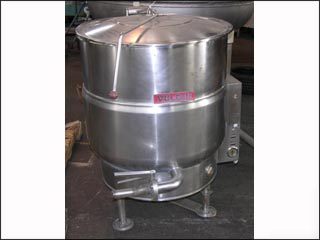 60 gal vulcan kettle, s/s, elec. heated - 23393