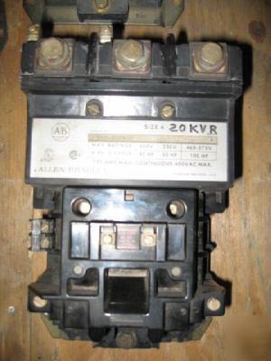 Ab allen-bradley size 4 500-EOD930 contactor eod type