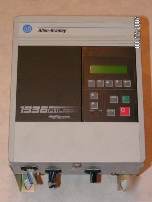 Allen bradley 1336F-AQF50 plus ii drive w/1201HAS2 