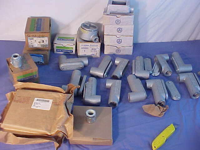 Appleton crouse hinds oz gedney boxes, outlets, hubs 60