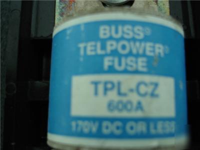 Bussmann fuse telpower dc 170V, dc, 70-800 amps