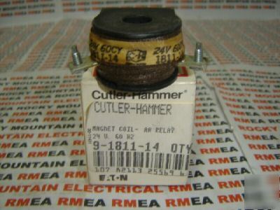 Cutler hammer magnetic coil 9-1811-14 aa relay 24V 
