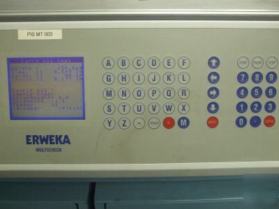 Erweka multichecker tablet & capsule checker