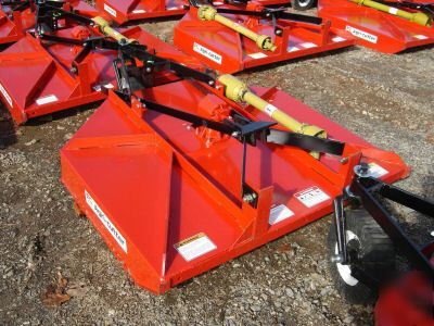 Fred cain 6' rotary mower/cutter/bush hog for tractors