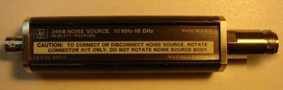 Hp 346B/004 10MHZ-18GHZ noise source, type n female