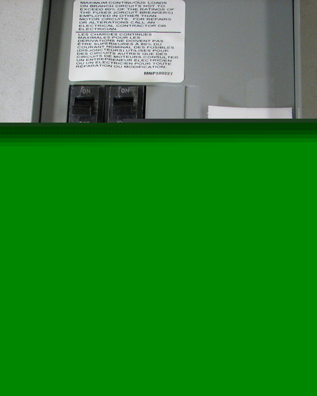 Midwest 70A 120/240V rainproof power outlet U061C