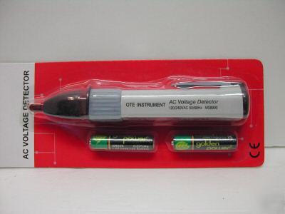 Non contact voltage detector find live 120 240 vac