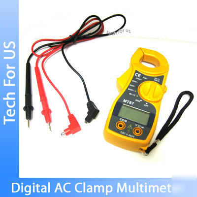 Professional digital ac clamp multimeter meter