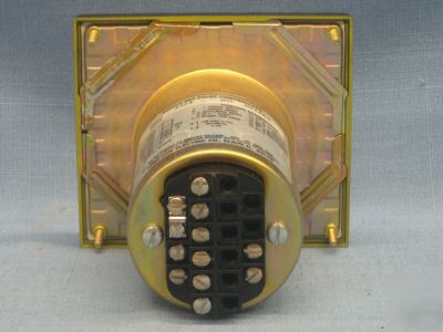 Simpson 0-1 dc analog panel meter model 3324