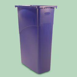 Slim jim 23-gallon rect. waste container-rcp 3540 bei