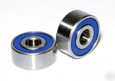 (100) R2-2RS ball bearings, 1/8