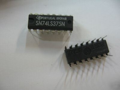 275PCS p/n SN74LS375N ; 4-bit bistable latch, mfg: ti