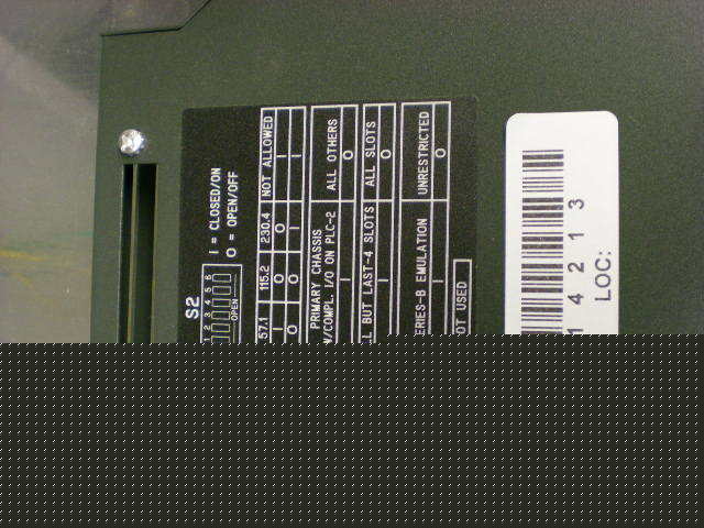 Allen bradley 1771-asb c remote adapter i/0