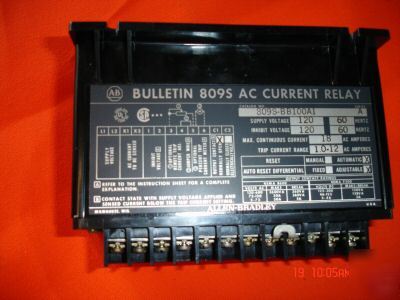 Allen bradley 809S-BB100A1 ac currentmodule ;* cab-1