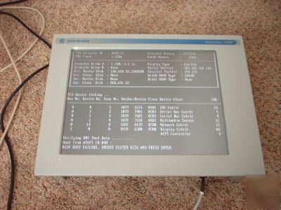 Allen bradley versaview 1500P 6181P-15TP2KH - nice 
