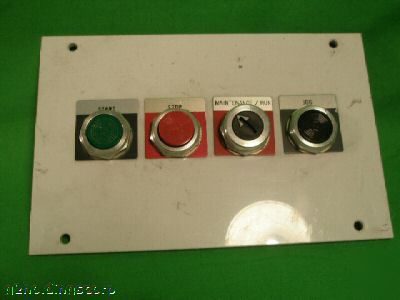 Cat ab push button control panel