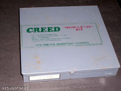 Creed repair assortment #62 o rings kit o-rings + case