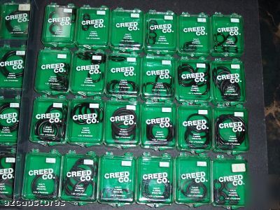 Creed repair assortment #62 o rings kit o-rings + case