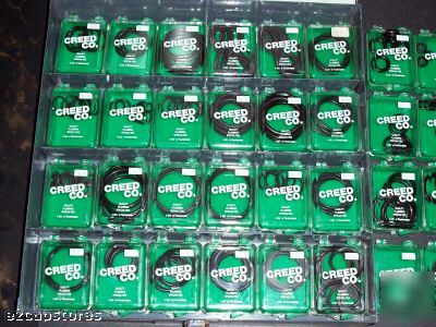 Creed repair assortment #62 o rings kit o-rings + case