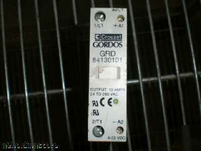 Crouzet gordos grd relay output meter model# 84130101