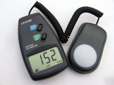 Digital light lux meter 0 - 50,000 lux lcd camera photo