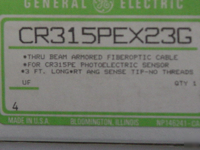 Ge CR315PEX23G armored fiber optic cable for CR315PE