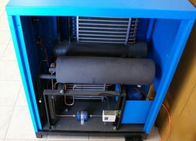 High temperature air dryer for 10-15 hp air compressors