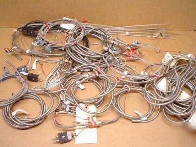 Huge lot of thermocouples barber colman gordon fastheat