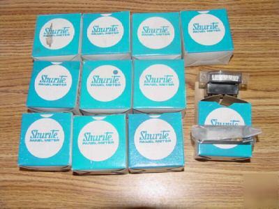 New (11) shurite 350 panel meter p/n: 3312 / in box =