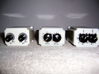 New 3 solid state timing relays - no 