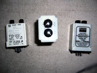 New 3 solid state timing relays - no 