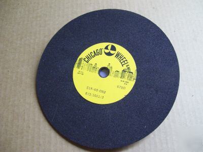 New 9 'chicago' 8 X3/16X1/2 tool grinding wheels ~ 