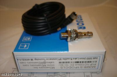 New M8-npn-no inductive proximity sensor switch w cabl 