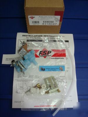 New brand water inlet valve kit refrigerator 4318047 