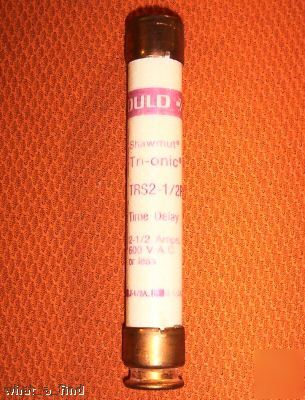 New gould shawmut trs-2 1/2-r tri-onic fuse TRS21/2R 