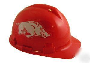 New hardhat hard hat ncaa arkansas razorbacks