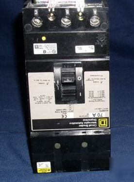New sqd #KH36070 3P/70A/600V i-line circuit breaker 