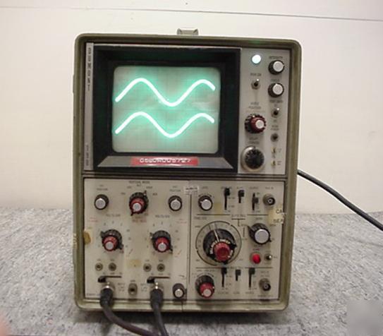 Oscilloscope dumont model #190/an-usm-281 e *tested*