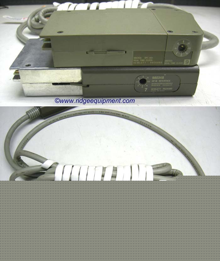 Qty-2 hp interface pods 1-98034B, 1-98035A