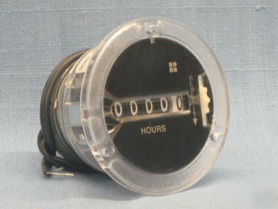 Redington electromechanical hour meter 710-0013