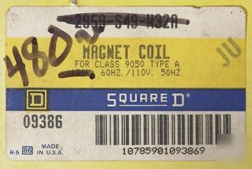 Square d magnet coil 2959-S49-W32A 