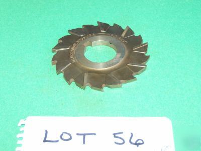 1HSS milling cutter 3 3/4 dia.x 1/4â€ width HOLE1 3/16â€ 