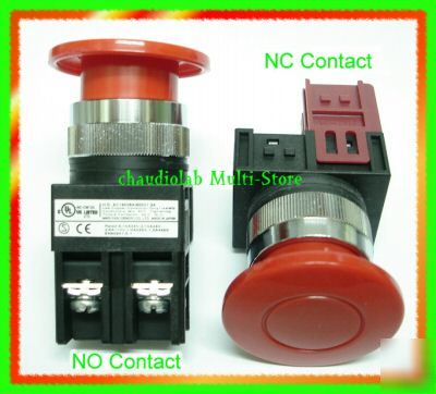 2 hq momentary pushbutton switch 1NC+1NO 125V 10A #1711