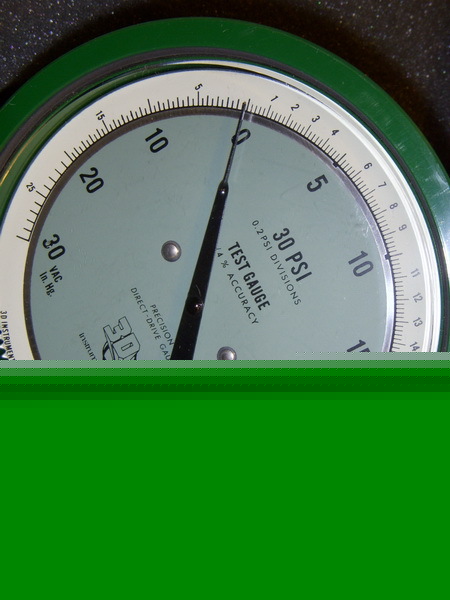30 psi 3D instruments 0.2 direct drive test gauge nos